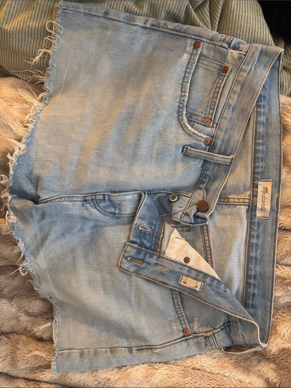 Madewell Relaxed Denim Shorts - Size 30